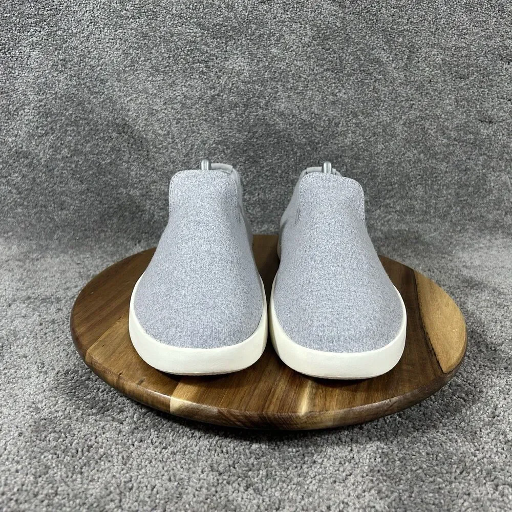 Allbirds Wool Loungers WL Mens Sz 11 Gray Woven Casual Slip On Loafer Shoes Used